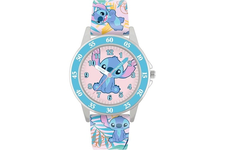 Stitch Printed Strap Time Teacher Watch