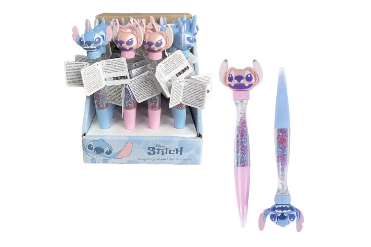 Stitch and Angel Rotating Pens