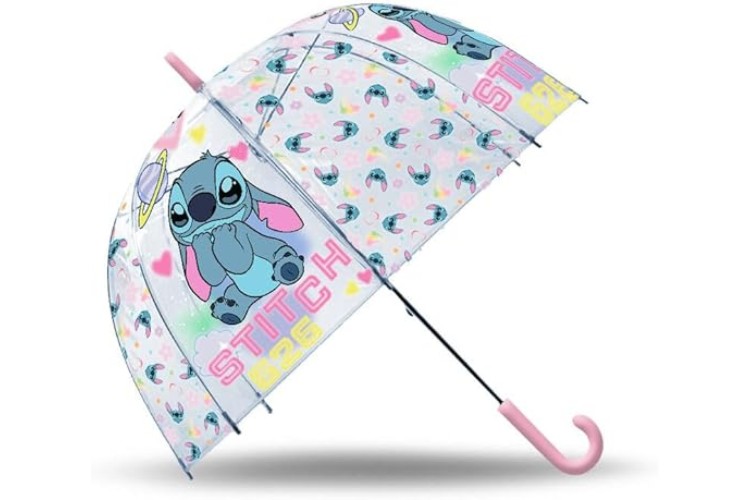 Stitch Transparent Bell Umbrella 46cm