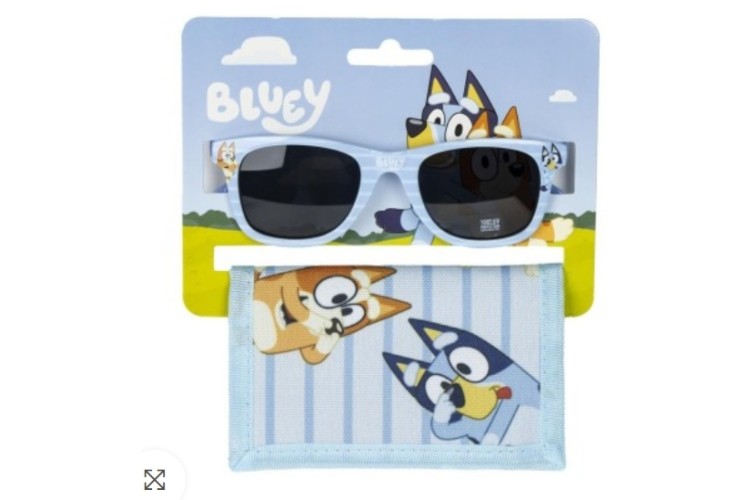 Sunglasses and Wallet Set - Bluey