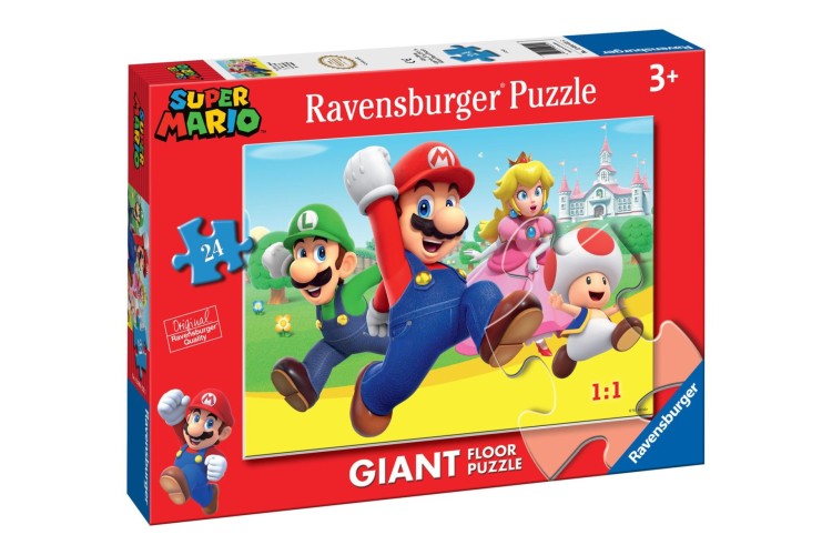 Super Mario Giant Floor Puzzle, 24pc