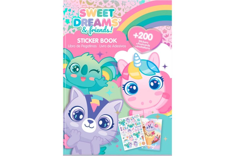Sweet Dreams Sticker Book Set A5