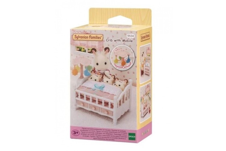 Sylvanian Families - Crib with Mobile