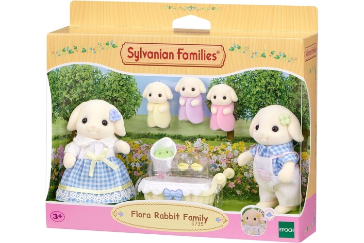 Sylvanian Families - Flora Rabbit Family 