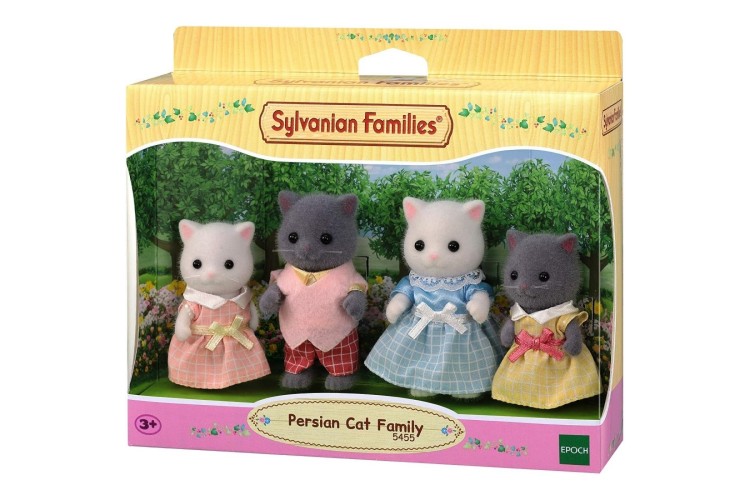 Sylvanian Families Persian Cat Family