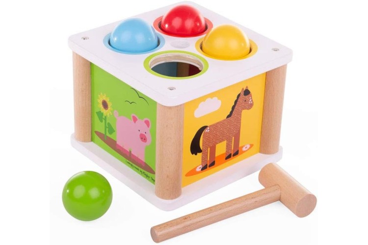Bigjigs Wooden Tap Tap Ball BB551