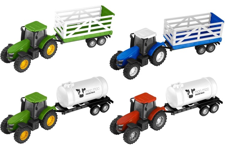 Teamsterz Tractor & Trailer Farm Playset 