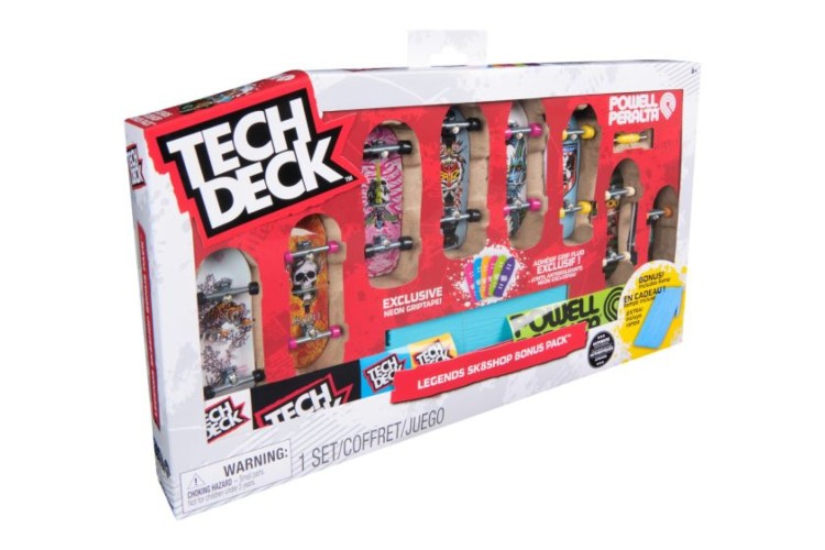 Tech Deck - 8 Pack & Accessory