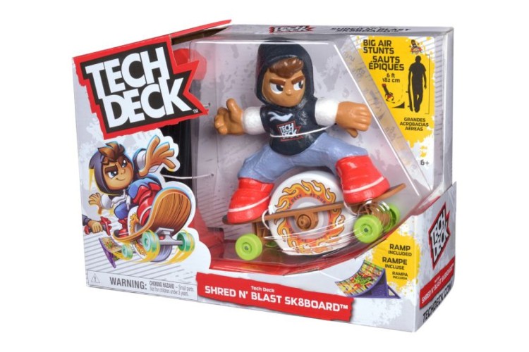 Tech Deck - Shred N Blast Skateboard