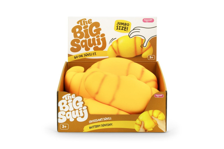 The Big Squij Croissant Slow-Rise Squishy Toy