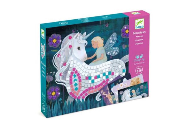 THE ENCHANTED WORLD MOSAIC KIT BY DJECO