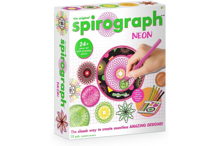 The Original Spirograph Neon Design Set