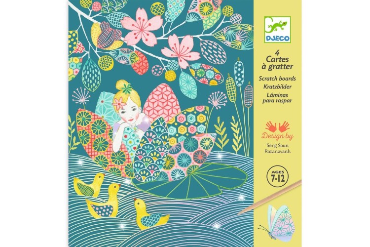 The Pond Scratch Cards by Djeco DJ09716