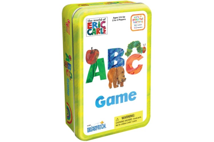 The Very Hungry Caterpillar ABC Game in a Tin