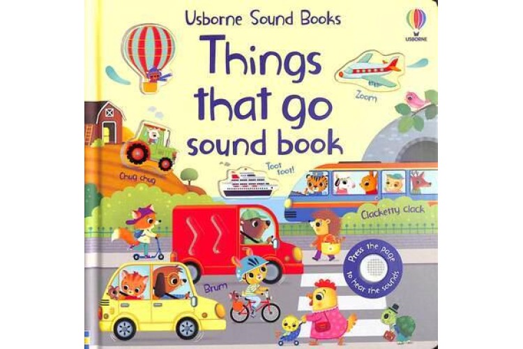 Things That Go Sound Book - Usborne Sound Books