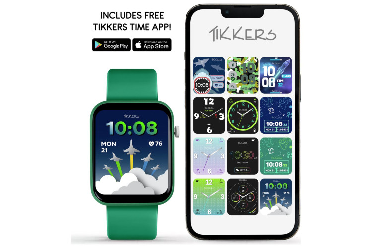 Tikkers Smart Watch Series 13 - Green Set