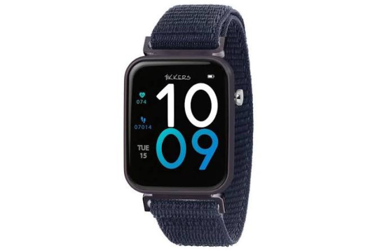 Tikkers Smart Watch Series 13 - Navy Velcro Strap