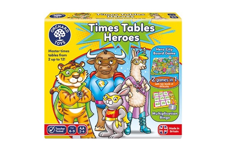 TIMES TABLES HEROES
