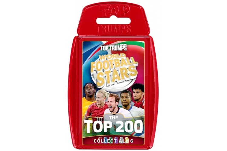 Top Trumps Top 200 World Football Stars