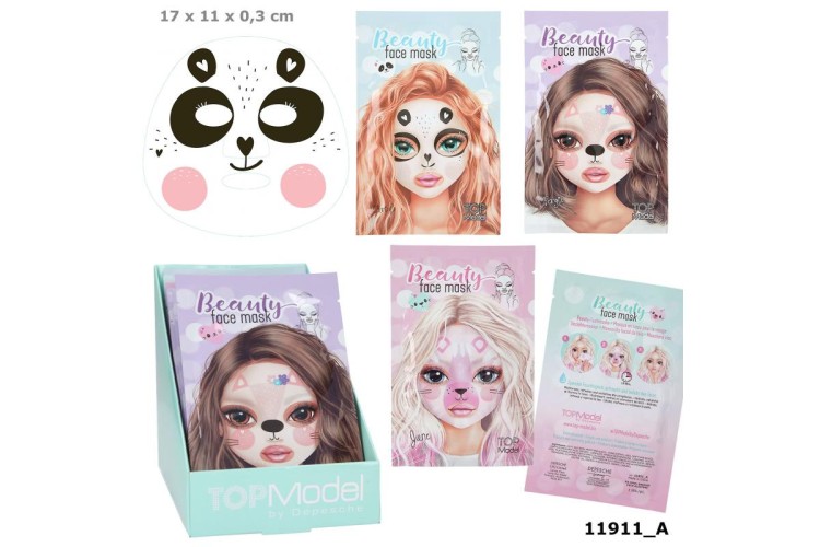 TOPModel Beauty Face Mask  Asst 11911