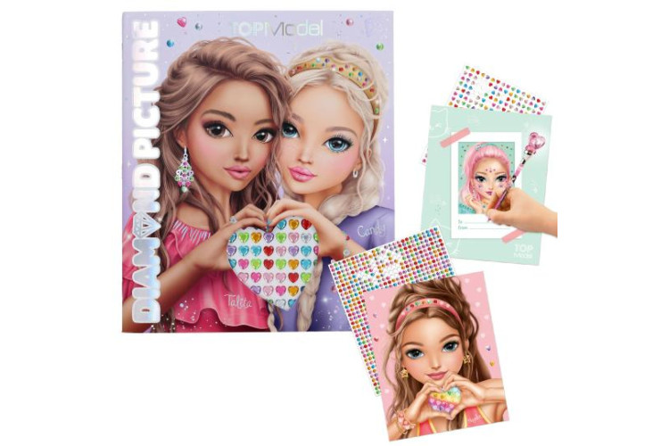 TOPModel Create Your Diamond Picture Stickerbook