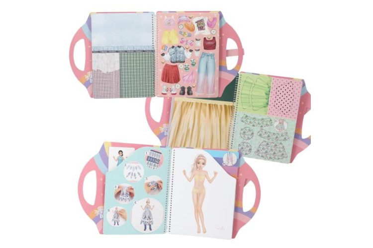 TOPModel Dress Me Up Collage Book