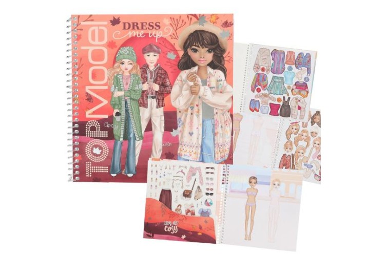 TOPModel Dress Me Up Stickerbook COSY