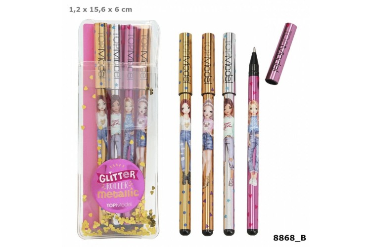TOPModel Metallic Gelpen Set 7511