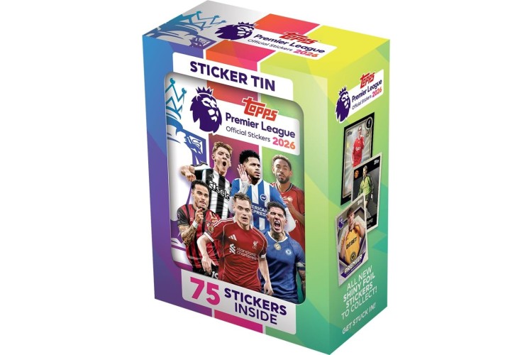 Topps Premier League 2026 Stickers Mini Tin