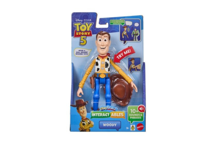 Toy Story 5 Interactables - Talking Woody Figure