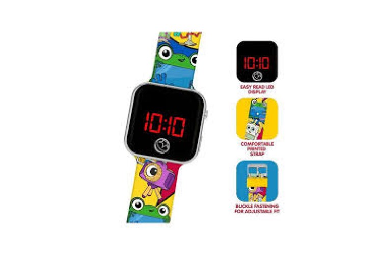 Toy Story 5 Printed Strap LED Watch