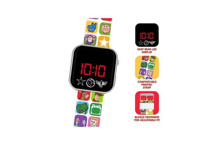 Toy Story 5 Printed Strap LED Watch