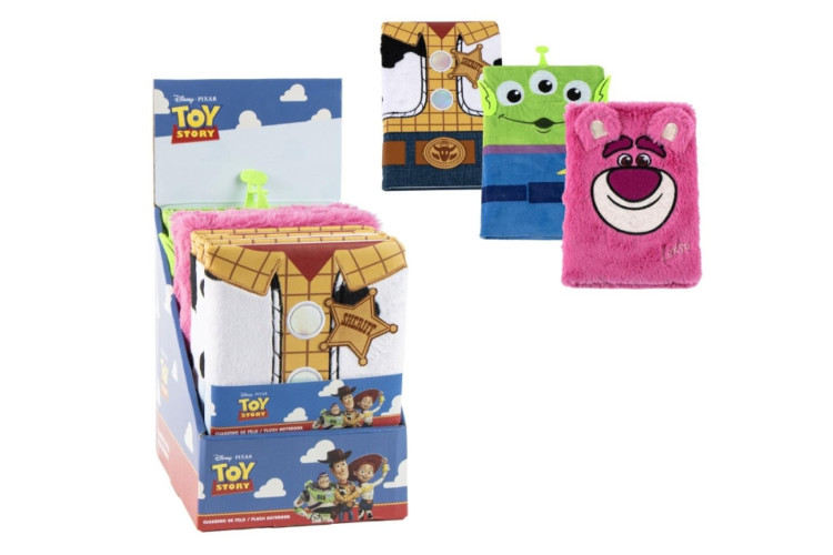 Toy Story Plush Notebook Assorted