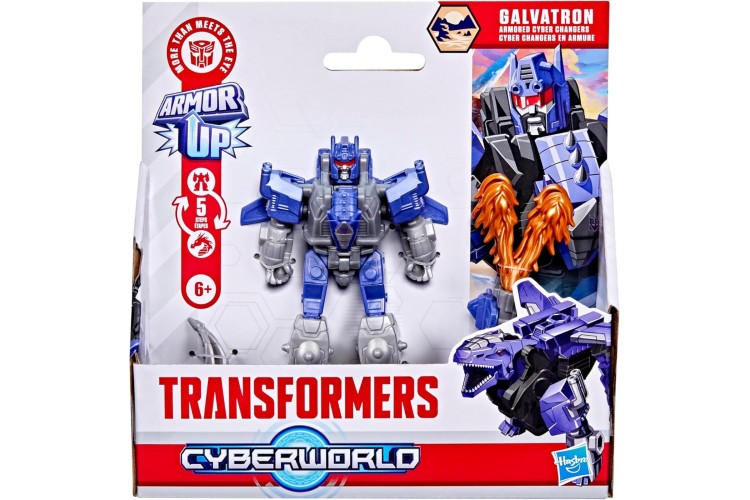 Transformers CYBERWORLD Galvatron Armored Cyber Changers