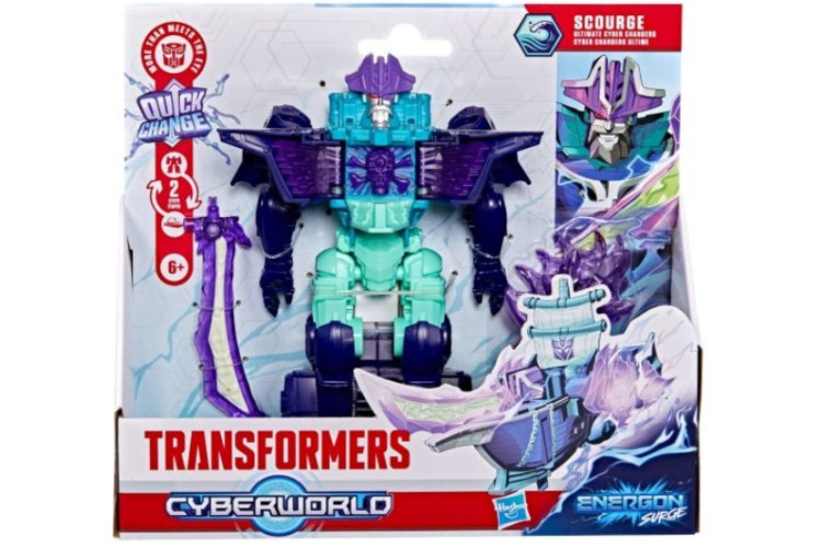 Transformers Cyberworld Ultra Cyber Changer Energon Surge
