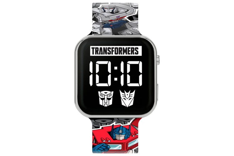 Transformers Junior Printed Strap LED Watch