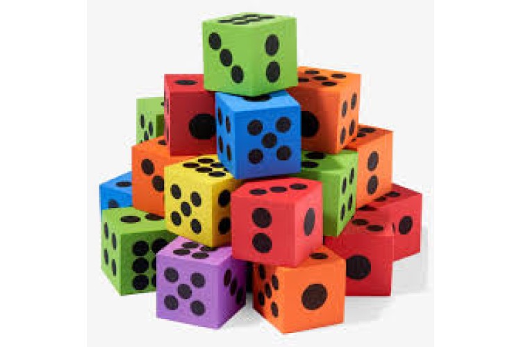Twiddlers Foam Dice