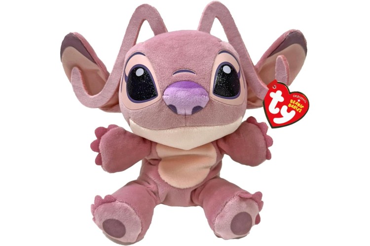 TY Angel Beanie Babies 15cm Soft Plush Toy from Disney Lilo & Stitch