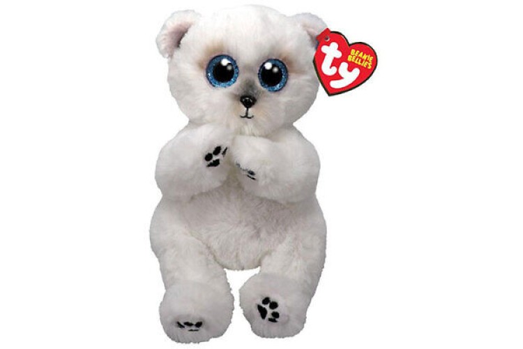 TY Beanie Bellies - WUZZY the Polar Bear