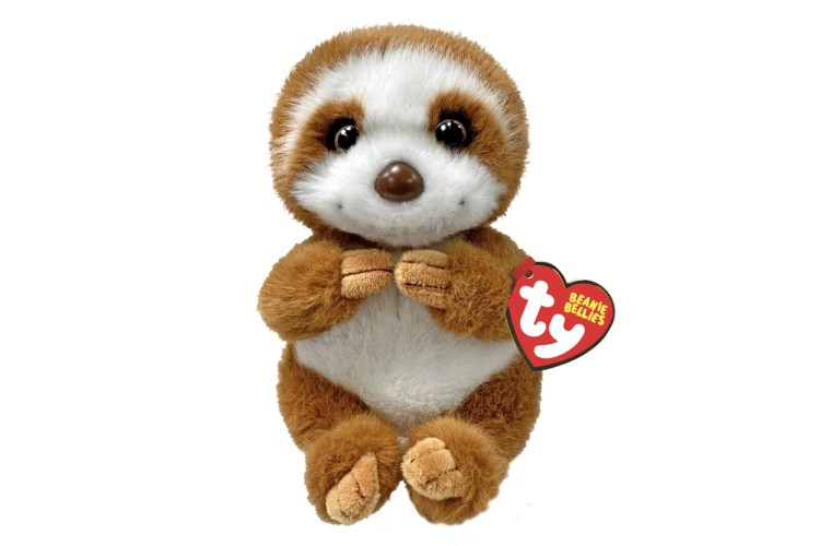 Ty Beanie Bellies Stella The Brown Sloth 