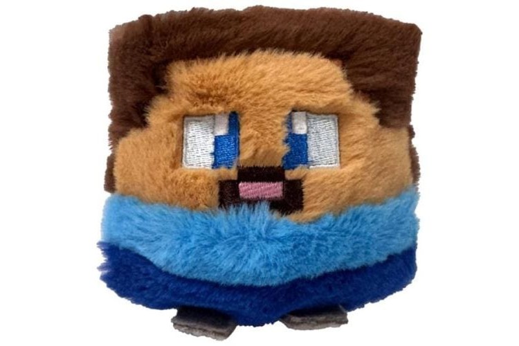 Ty Beanie Bouncer - Minecraft Steve