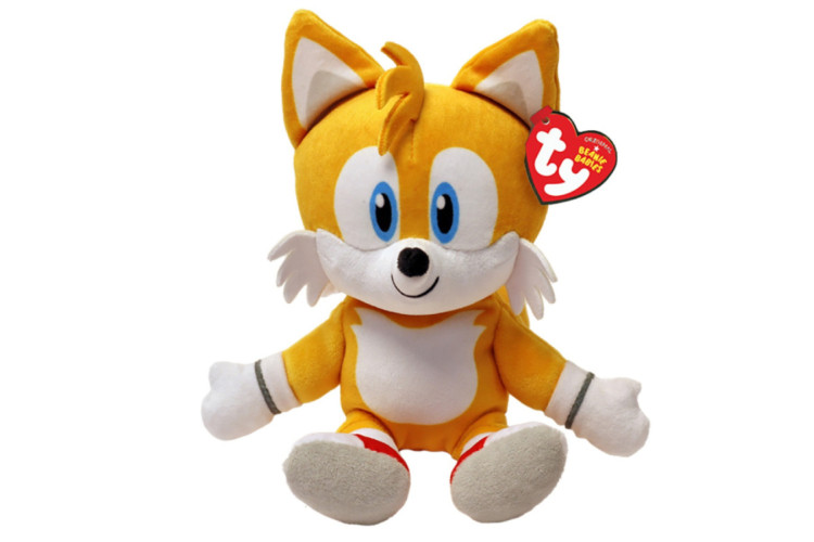 Ty Tails from Sonic the Hedgehog Beanie Baby