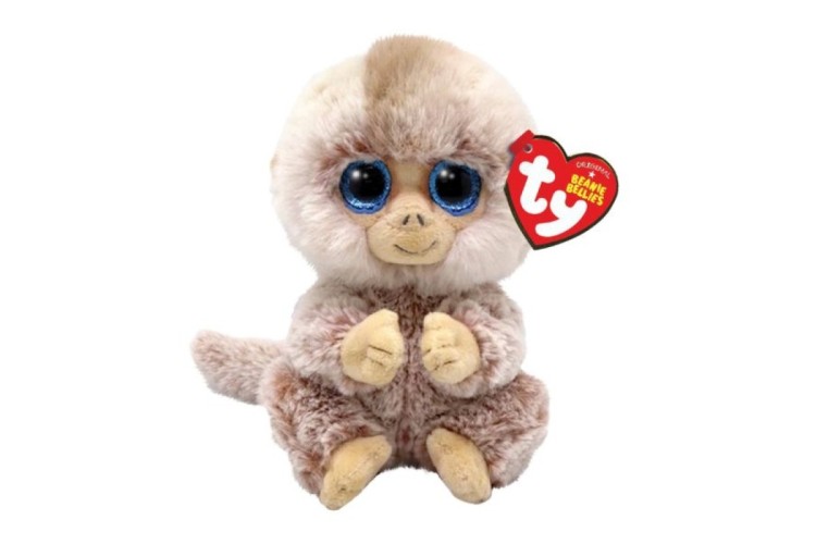 TY Stubby Monkey Tan Beanie Boo 41036