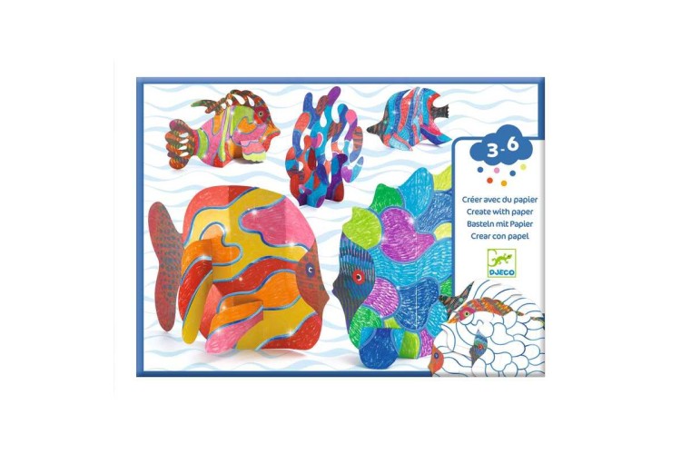 UNDER THE WAVES - CREATE WITH PAPER BY DJECO