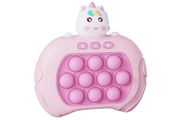 Unicorn Pop It Speed Game Console