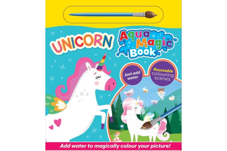 UNICORNS AQUA MAGIC BOOK