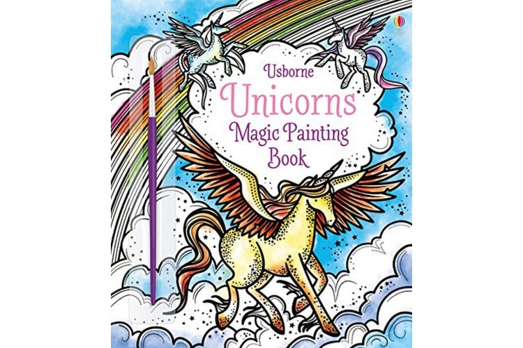 Unicorns Magic Painting Book