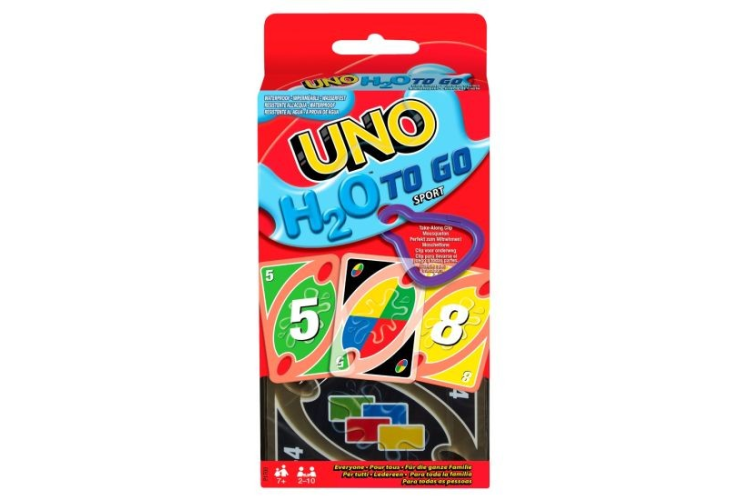 UNO H20 TO GO Card Game