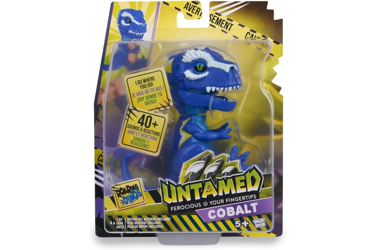 Untamed Roaring Dinos Interactive T-Rex, Cobalt (Blue)