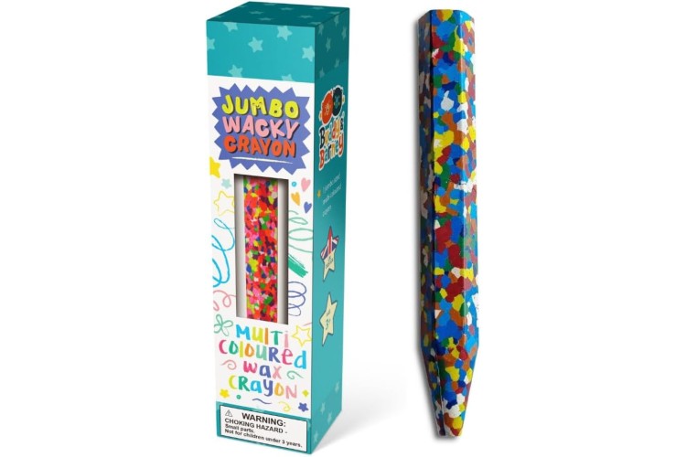 Wacky Jumbo Crayon Multi Coloured Buddy & Barney